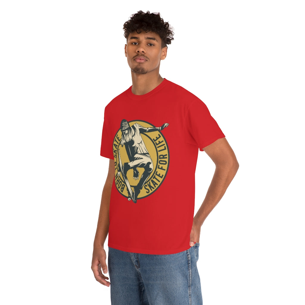 Born to Skate T-Shirt Sport with Skateboard