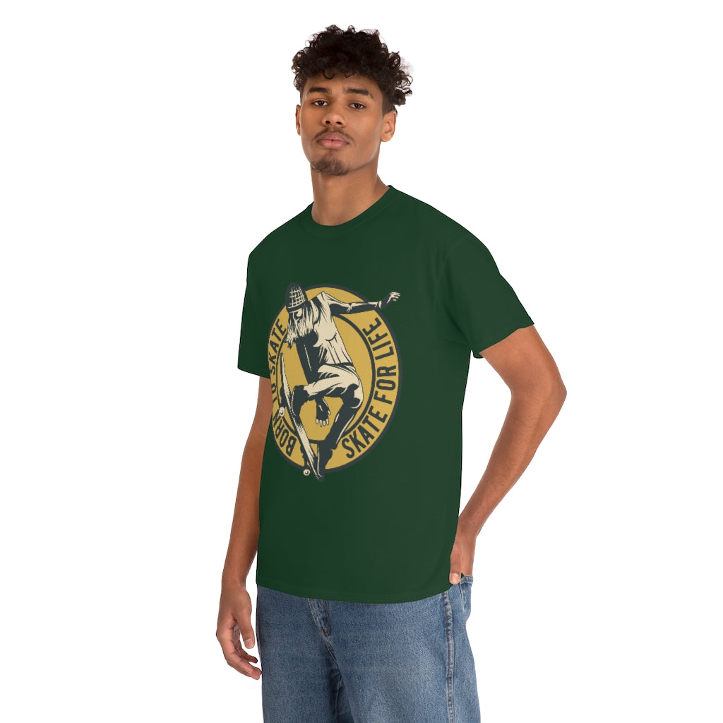 Born to Skate T-Shirt Sport with Skateboard